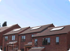 Solartwin installation - Shenley Re-development - Bournville Village trust