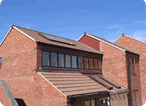 Solartwin installation - Shenley Re-development - Bournville Village trust
